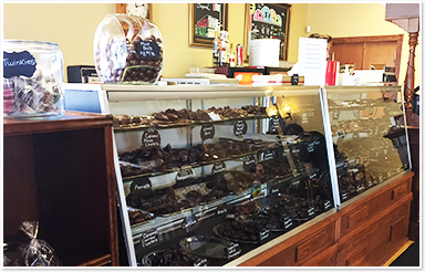 Inside DeRango's Chocolate Shoppe 